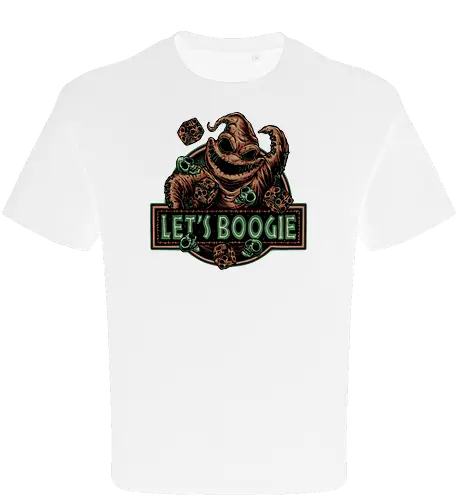 Let’s Boogie - Movie, animated, animation, horror, Halloween, creature, character, fantasy - Oversize T-Shirt