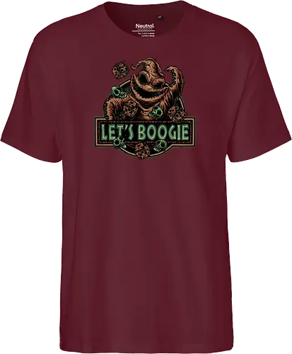 Let’s Boogie - Movie, animated, animation, horror, Halloween, creature, character, fantasy - Fairtrade T-Shirt