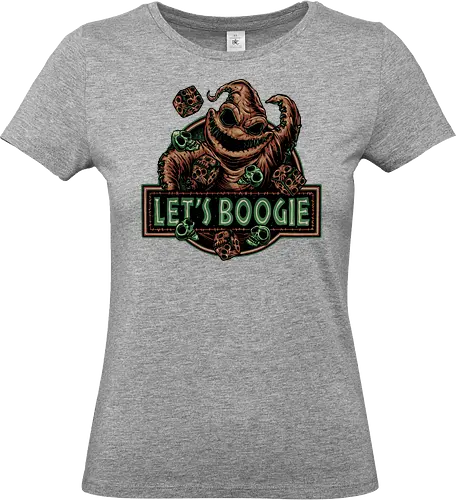 Let’s Boogie - Movie, animated, animation, horror, Halloween, creature, character, fantasy - Standard T-Shirt (Frauen)