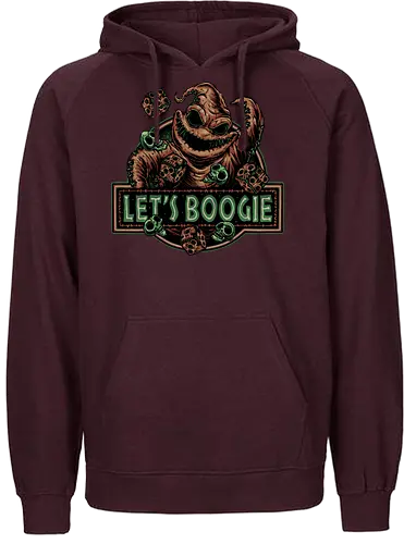 Let’s Boogie - Movie, animated, animation, horror, Halloween, creature, character, fantasy - Fairtrade Hoodie
