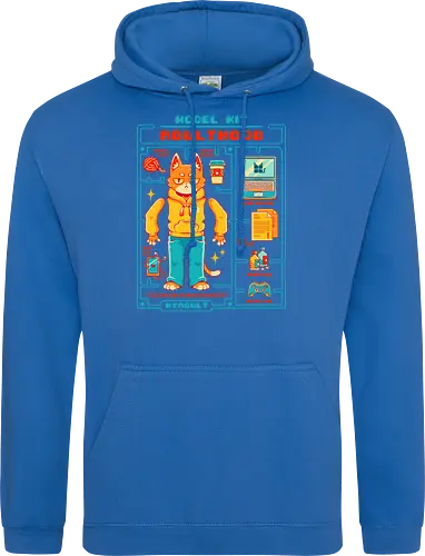 MODEL KIT: ADULTHOOD - model kit, millennials, retro, vintage, gamer, adulthood - Standard Hoodie