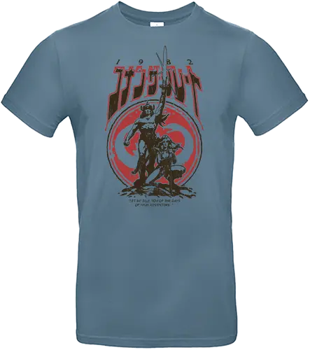 High Adventure 1982 - conan, retro, movie, 80s, warrior, japan, demonigote - Standard T-Shirt