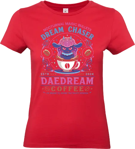 Daedream Dark Element Coffee - Pal, pal world, daedream, dark element, depresso, gaming, video game, gamer, survival, crafting, farming, monsters, coffee, lamball, adventure - Standard T-Shirt (Frauen)