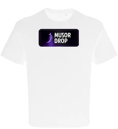 Musor Drop - Musor, Drop, Musor Drop - Oversize T-Shirt