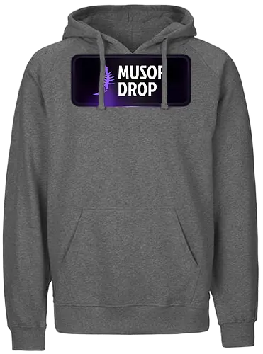 Musor Drop - Musor, Drop, Musor Drop - Fairtrade Hoodie