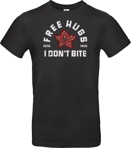 I Don't Bite - free hugs, funny, Strange, tv series, demogorgon, 80s, 90s, TV - Standard T-Shirt