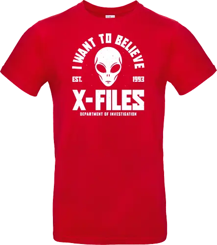 Department of Investigation - x-files, muder, scully, mulder & scully, i want to believe, 90s, tv series, alien, fox mulder, sci fi, the truth is out there, ufo - Standard T-Shirt