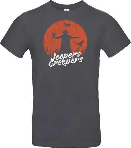 You have beautiful eyes! - jeepers creepers, eyes, horror movie, jeepers, raven, scarecrow, vintage, beatngu - Standard T-Shirt