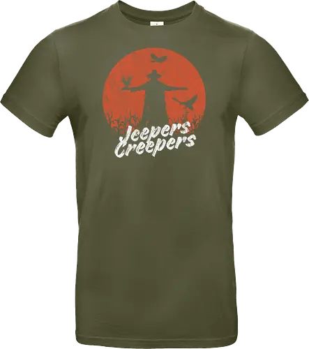 You have beautiful eyes! - jeepers creepers, eyes, horror movie, jeepers, raven, scarecrow, vintage, beatngu - Standard T-Shirt