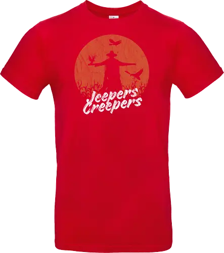 You have beautiful eyes! - jeepers creepers, eyes, horror movie, jeepers, raven, scarecrow, vintage, beatngu - Standard T-Shirt