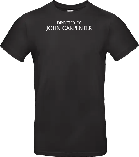 Directed by John Carpenter - john carpenter, christine movie, directed by, escape from new york, fog, halloween, horror, movie, horror, snake plissken, the thing - Standard T-Shirt