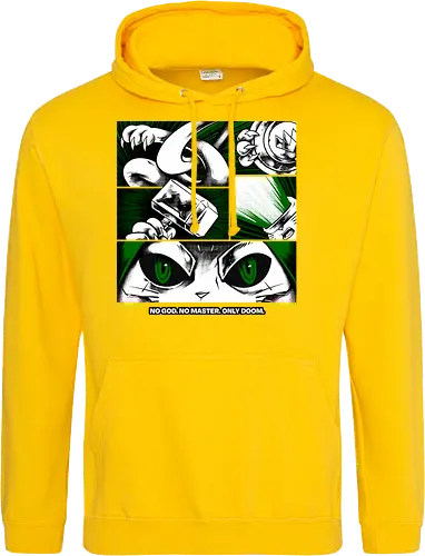 return of catvengers  - cat, meow, kitty, fun, avenger, drdoom, doomsday, cartoon, fantastic, hoomanlover, catlover - Standard Hoodie