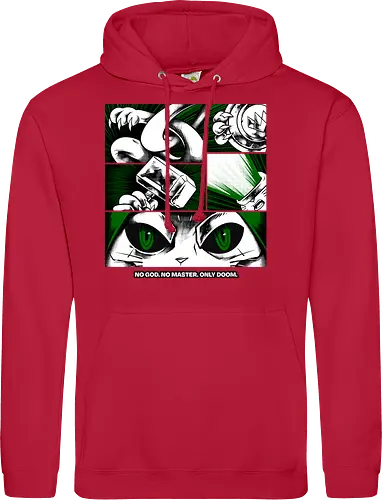 return of catvengers  - cat, meow, kitty, fun, avenger, drdoom, doomsday, cartoon, fantastic, hoomanlover, catlover - Standard Hoodie