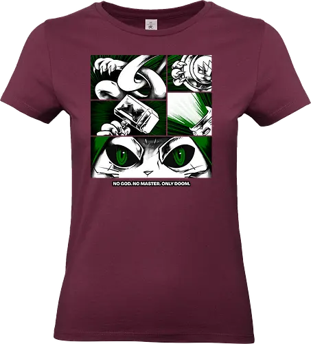 return of catvengers  - cat, meow, kitty, fun, avenger, drdoom, doomsday, cartoon, fantastic, hoomanlover, catlover - Standard T-Shirt (Frauen)