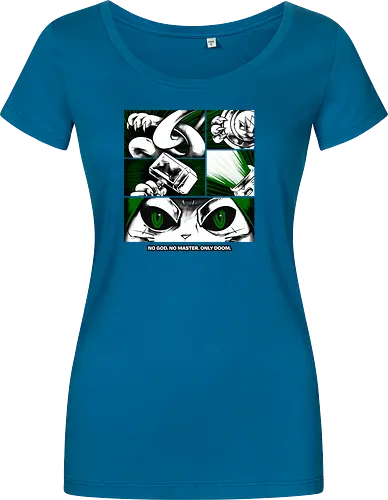 return of catvengers  - cat, meow, kitty, fun, avenger, drdoom, doomsday, cartoon, fantastic, hoomanlover, catlover - Damen T-Shirt