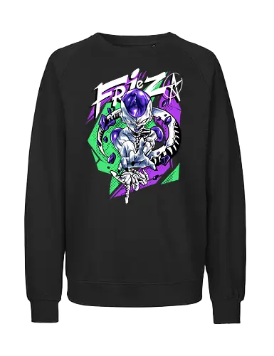 broken violet alien  - Dragon, frieza, villain, streetwear, artwear, cool, songoku - Fairtrade Sweatshirt
