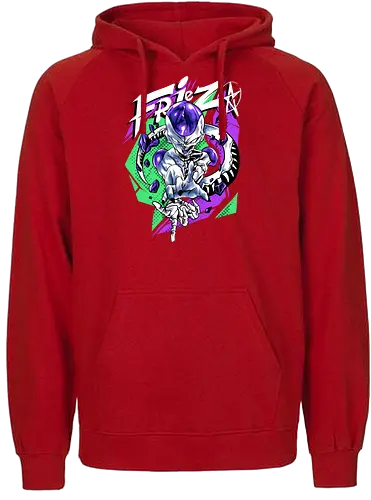 broken violet alien  - Dragon, frieza, villain, streetwear, artwear, cool, songoku - Fairtrade Hoodie