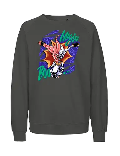 candy monster act  - majinbuu, kidsbuu, villain, skeleton, skull, streetwear, artwear, cool - Fairtrade Sweatshirt