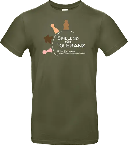 Spielend für Toleranz - Toleranz, Brettspiele - Standard T-Shirt