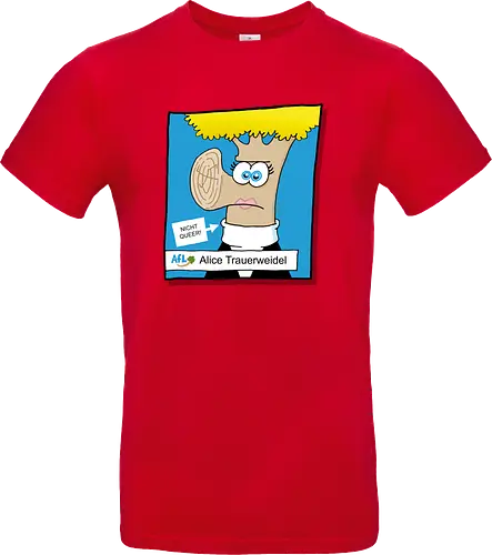 Trauerweidel - Ruthe, Trauerweidel, Baum, Wald - Standard T-Shirt