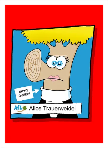 Trauerweidel - Ruthe, Trauerweidel, Baum, Wald - Kunstdruck