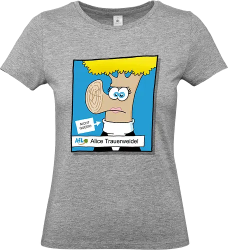 Trauerweidel - Ruthe, Trauerweidel, Baum, Wald - Standard T-Shirt (Frauen)