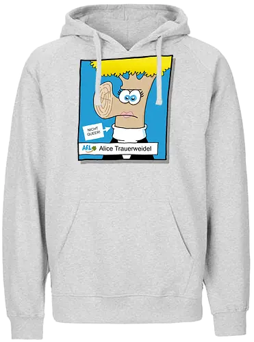 Trauerweidel - Ruthe, Trauerweidel, Baum, Wald - Fairtrade Hoodie