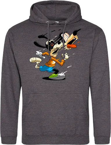 Freaky Tollpatschiger Hund - Cartoon Horror Underground Art - freaky tollpatschiger Hund Art, Cartoon Horror Underground, tollpatschiger Hund dunkles Shirt, Horror Cartoon Spiralaugen, Hund Skelett Gesicht Art, Goofy, dunkles oranges Pop Art, alternativer freaky Hund Charakter, verrückte Cartoon Mode, chaotischer Hund Streifen Art, Underground dunkles Geek, Horror Nostalgie klassischer Cartoon, Punk Hund Cartoon, alternative Cartoon Shirt, dunkle Retro Hund Art, chaotischer oranger Cartoon - Standard Hoodie