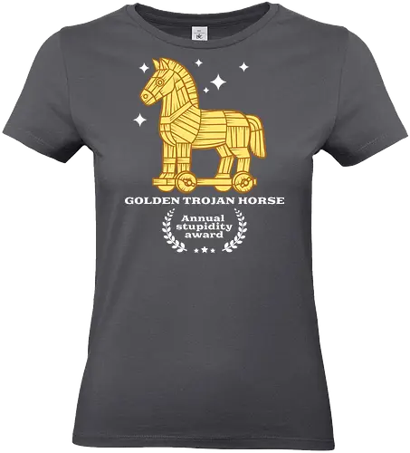 Annual award - Trojan horse, Odysseus, Troja, Odyssey - Standard T-Shirt (Frauen)