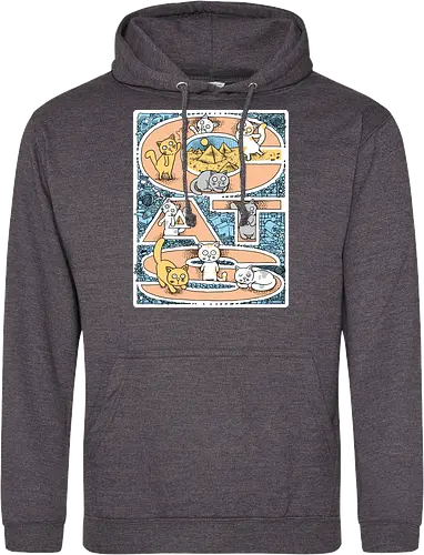 Cat vibes - Cats - Standard Hoodie