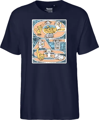 Cat vibes - Cats - Fairtrade T-Shirt
