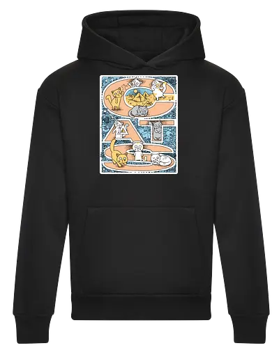 Cat vibes - Cats - Heavyweight Hoodie