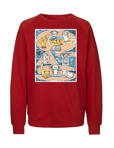 Cat vibes - Cats - Fairtrade Sweatshirt