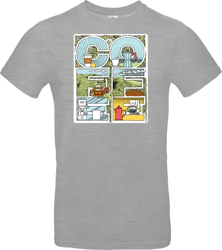 Coffee Bold - Coffee, Lettering - Standard T-Shirt