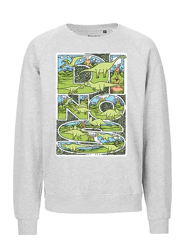 Dinos - Dinos, Dinosaurs - Fairtrade Sweatshirt