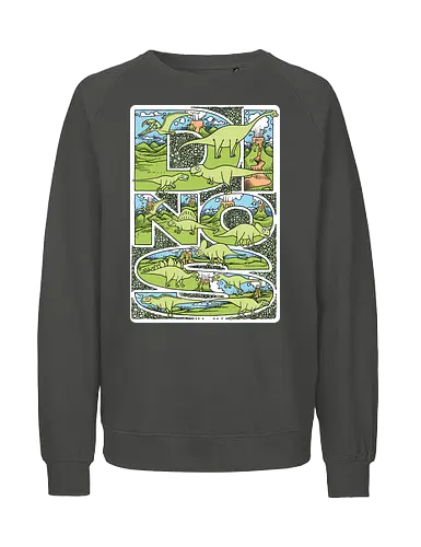 Dinos - Dinos, Dinosaurs - Fairtrade Sweatshirt