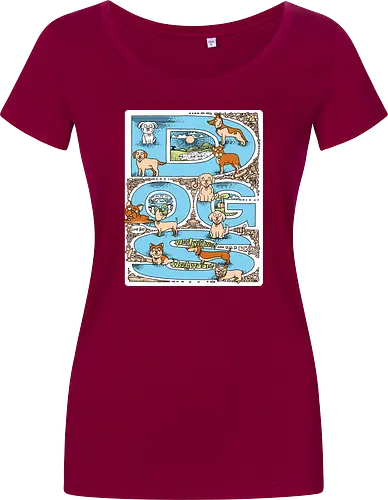 Dog vibes - Dogs - Damen T-Shirt
