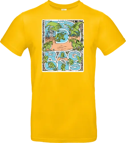 Dragon vibes - Dragons, Fantasy - Standard T-Shirt