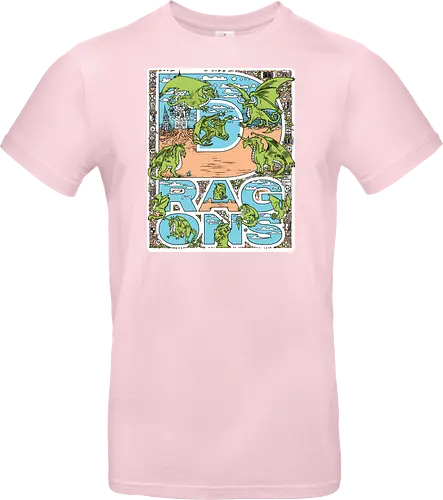 Dragon vibes - Dragons, Fantasy - Standard T-Shirt