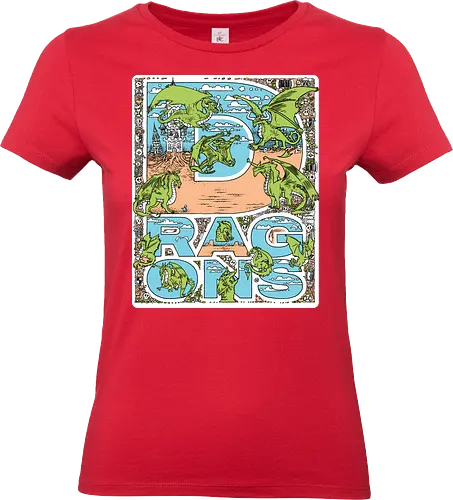 Dragon vibes - Dragons, Fantasy - Standard T-Shirt (Frauen)