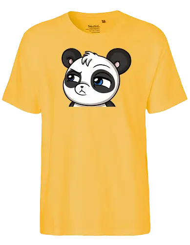 PandaAmanda - Skeptical - Fairtrade T-Shirt