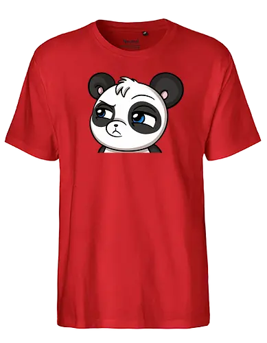 PandaAmanda - Skeptical - Fairtrade T-Shirt