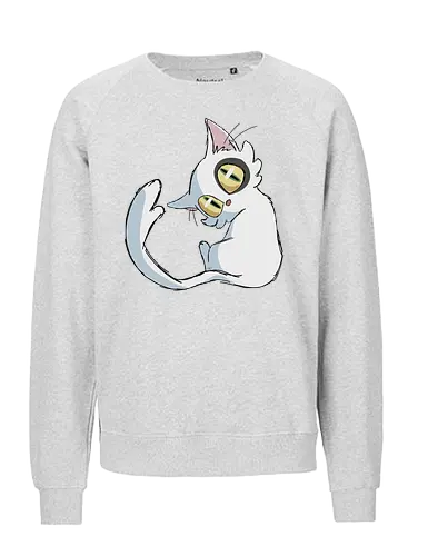 Daijin- Anime fanart - Anime, daijin, suzume movie, suzume fanart, anime fanart, anime art, anime merch, anime style, anime movie, anime universe - Fairtrade Sweatshirt