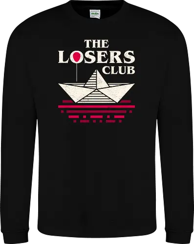 The Unpopular Club - horror, 90s, childhood, creepy, geek, halloween, misfit, nerd, nostalgia, old school, outsiders, retro, spooky, vintage, weird - Sweatshirt