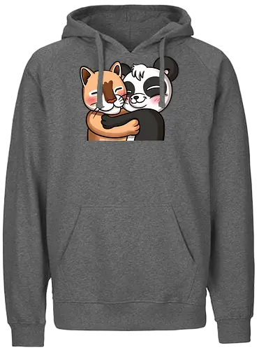 PandaAmanda - Hug - Fairtrade Hoodie