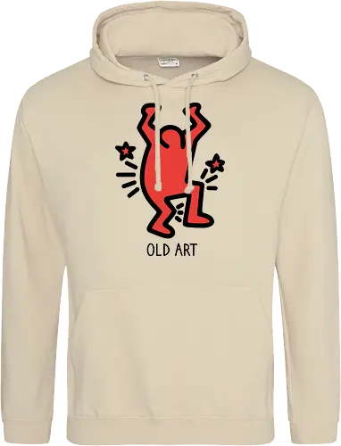 Hurting - Haring, Eighties, Paiting, Graffiti - Standard Hoodie