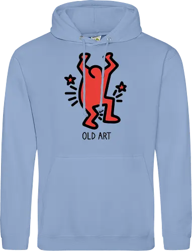 Hurting - Haring, Eighties, Paiting, Graffiti - Standard Hoodie