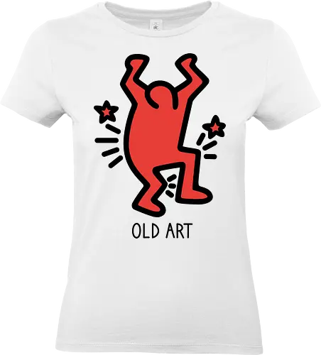 Hurting - Haring, Eighties, Paiting, Graffiti - Standard T-Shirt (Frauen)