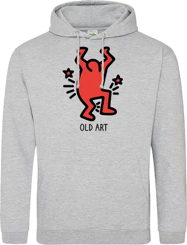 Hurting - Haring, Eighties, Paiting, Graffiti - Standard Hoodie