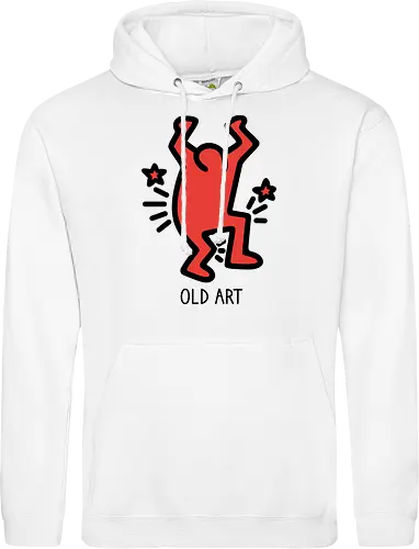 Hurting - Haring, Eighties, Paiting, Graffiti - Standard Hoodie